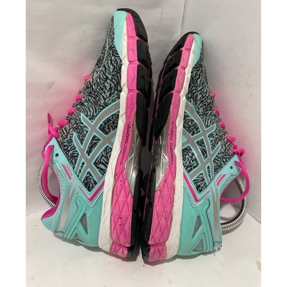 Asics sneakers WOMENS Gel Kayano 22 Size US 8.5 running low top Aqua Glow Pink - Picture 4 of 6